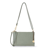 The Sak Vita Convertible Wristlet - Leather - Meadow Woven