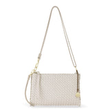 The Sak Vita Convertible Wristlet - Leather - Stone Woven