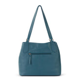 The Sak Melrose Satchel - Leather - Deep Teal