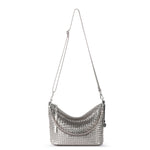 The Sak Juniper Small Hobo - Leather - Pyrite Woven