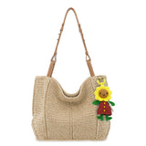 The Sak Sunbudz Sunflower Dangle - Hand Crochet - Sunnee