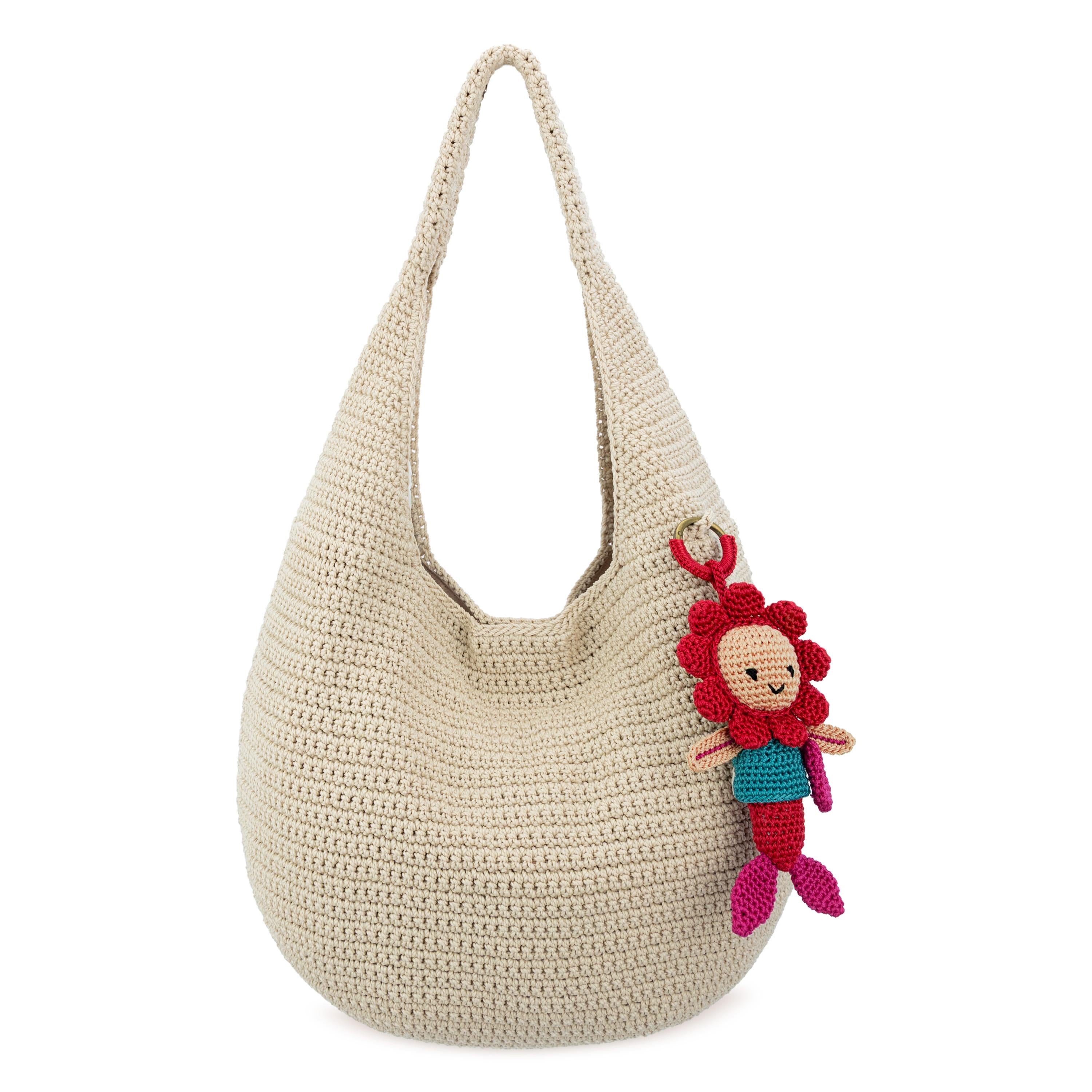 The Sak Sunbudz Sunflower Dangle - Hand Crochet - Pearla