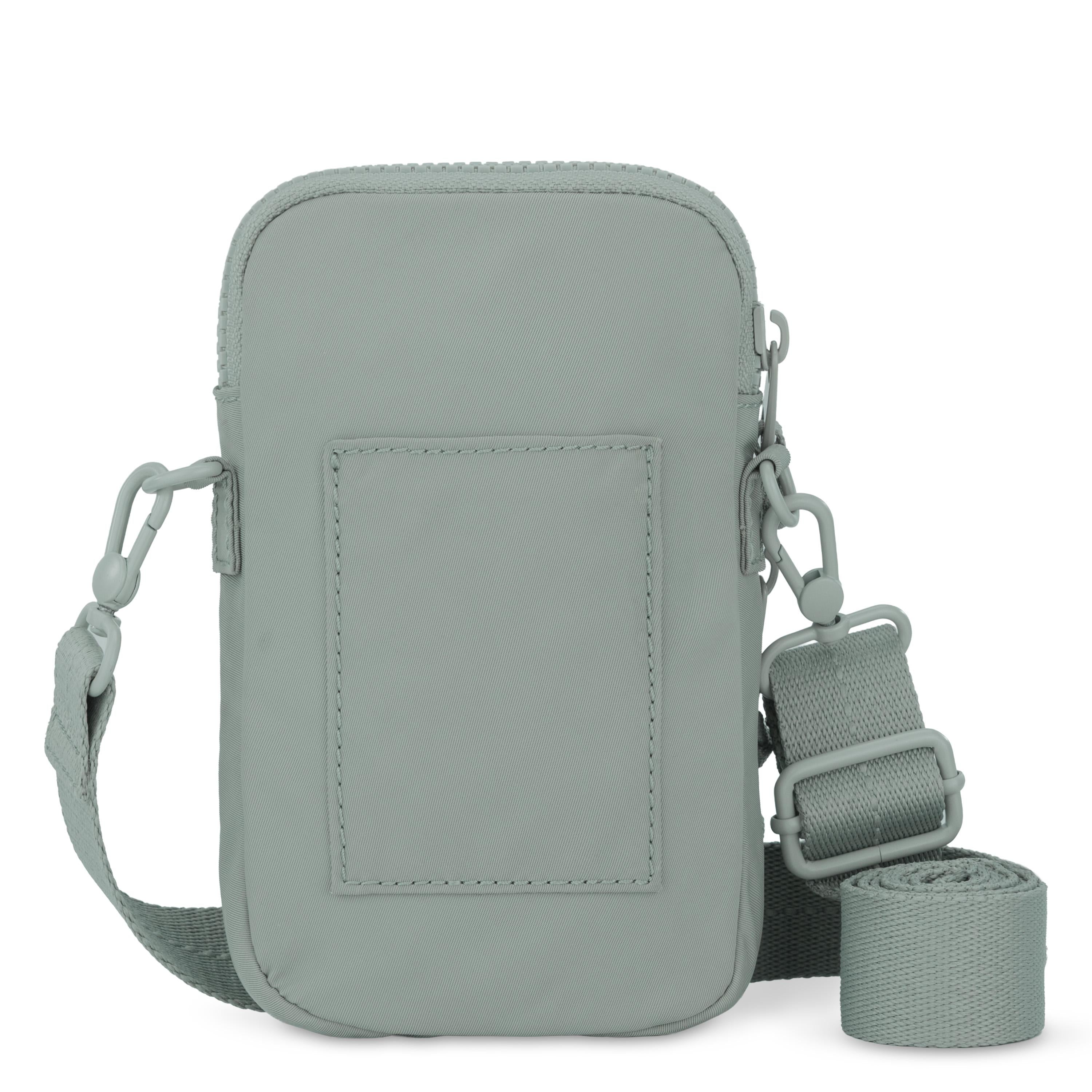 Sakroots Koa Smartphone Crossbody - EcoTwill - Sage Flower Blossom Quilted