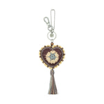 The Sak Yarnicharmz Dangle - Hand Crochet - Mushroom Patch