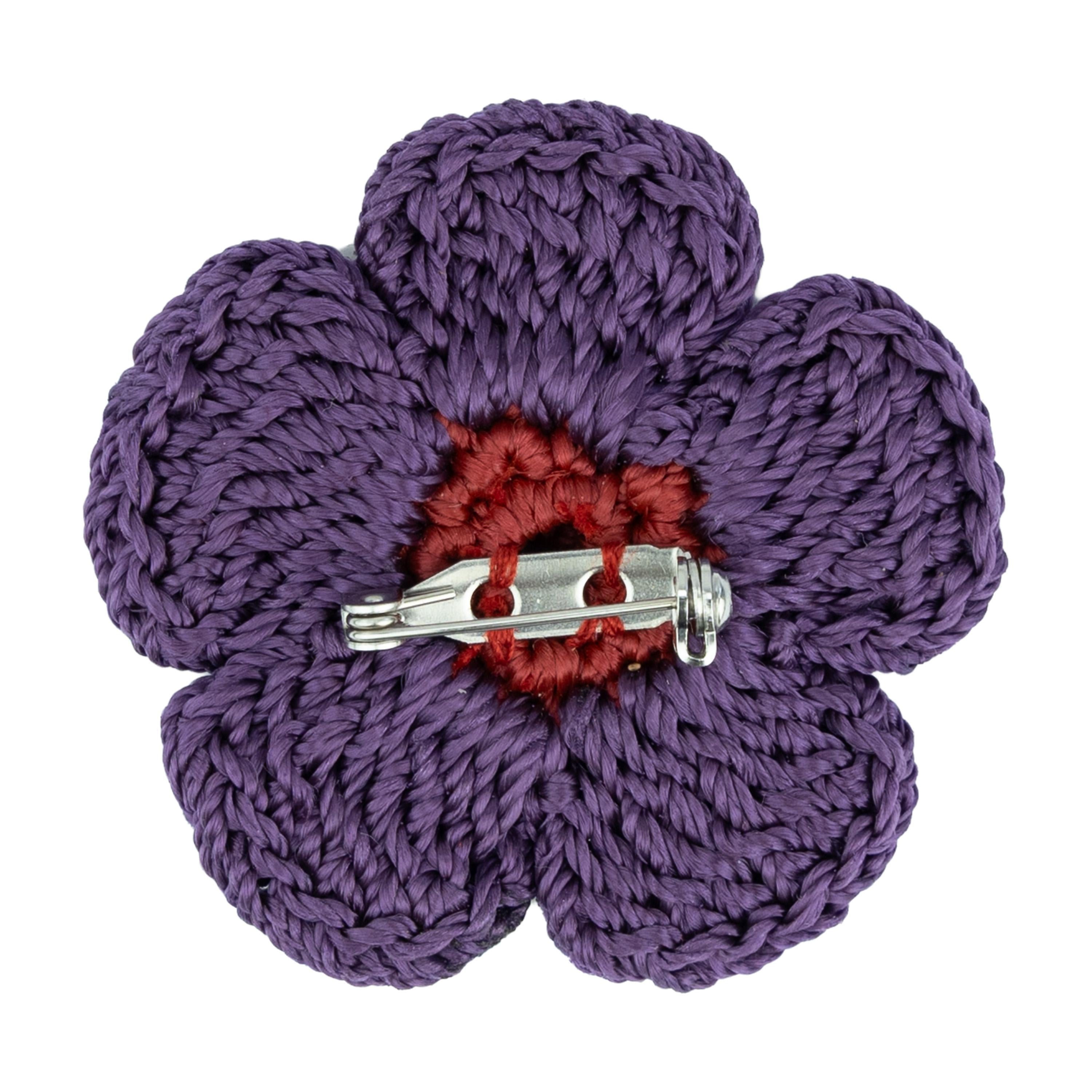 The Sak Yarnicharmz 5 Pack - Hand Crochet - Fall Flowers