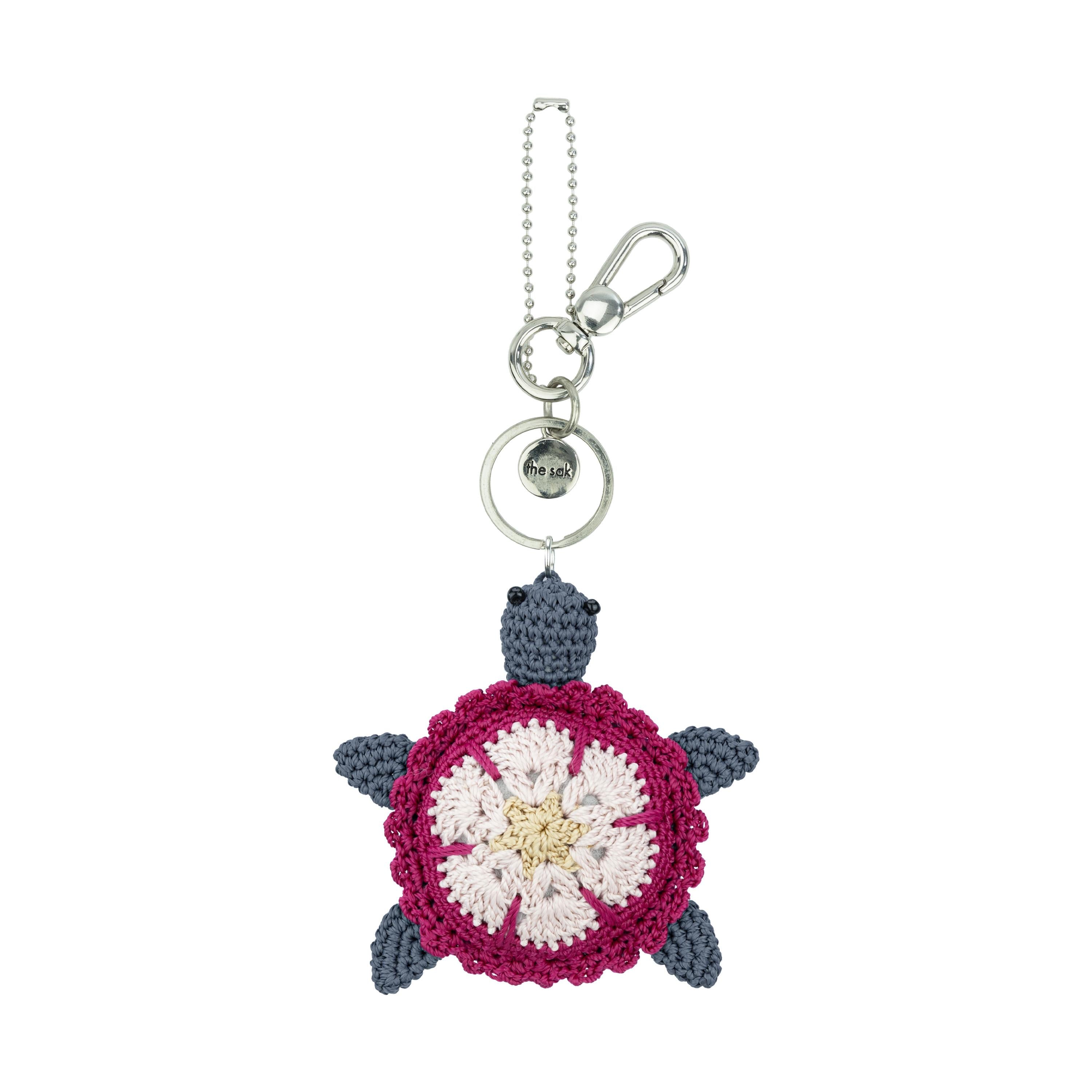 The Sak Yarnicharmz Dangle - Hand Crochet - Turtle Maritime