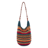 The Sak Los Feliz 120 Hobo - Hand Crochet - Woodland Stripe