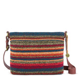 The Sak Melrose Crossbody - Hand Crochet - Woodland Stripe