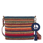 The Sak Melrose Crossbody - Hand Crochet - Woodland Stripe