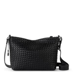 The Sak Melrose Crossbody - Leather - Black Woven