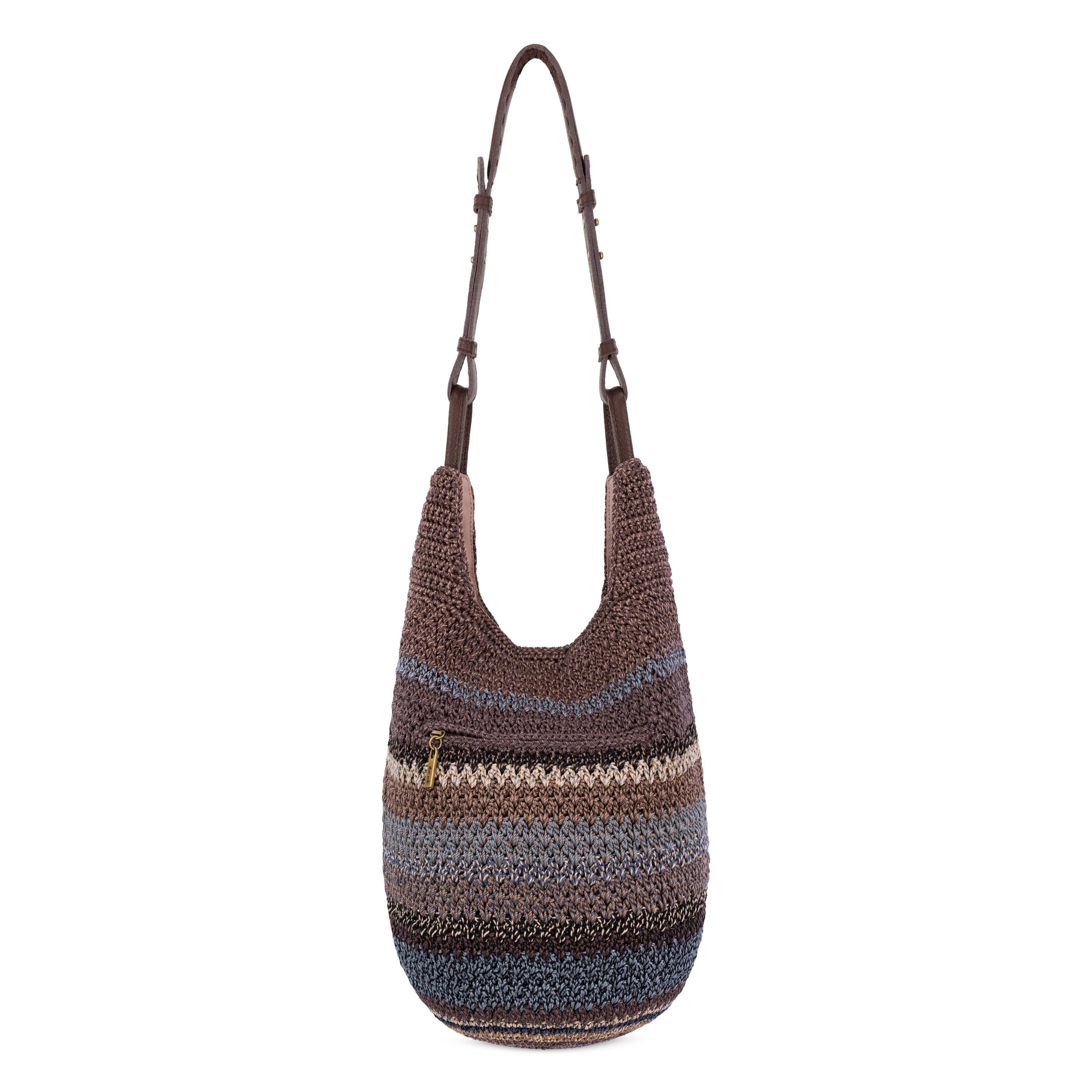The Sak Los Feliz 120 Hobo - Hand Crochet - Aspen Stripe