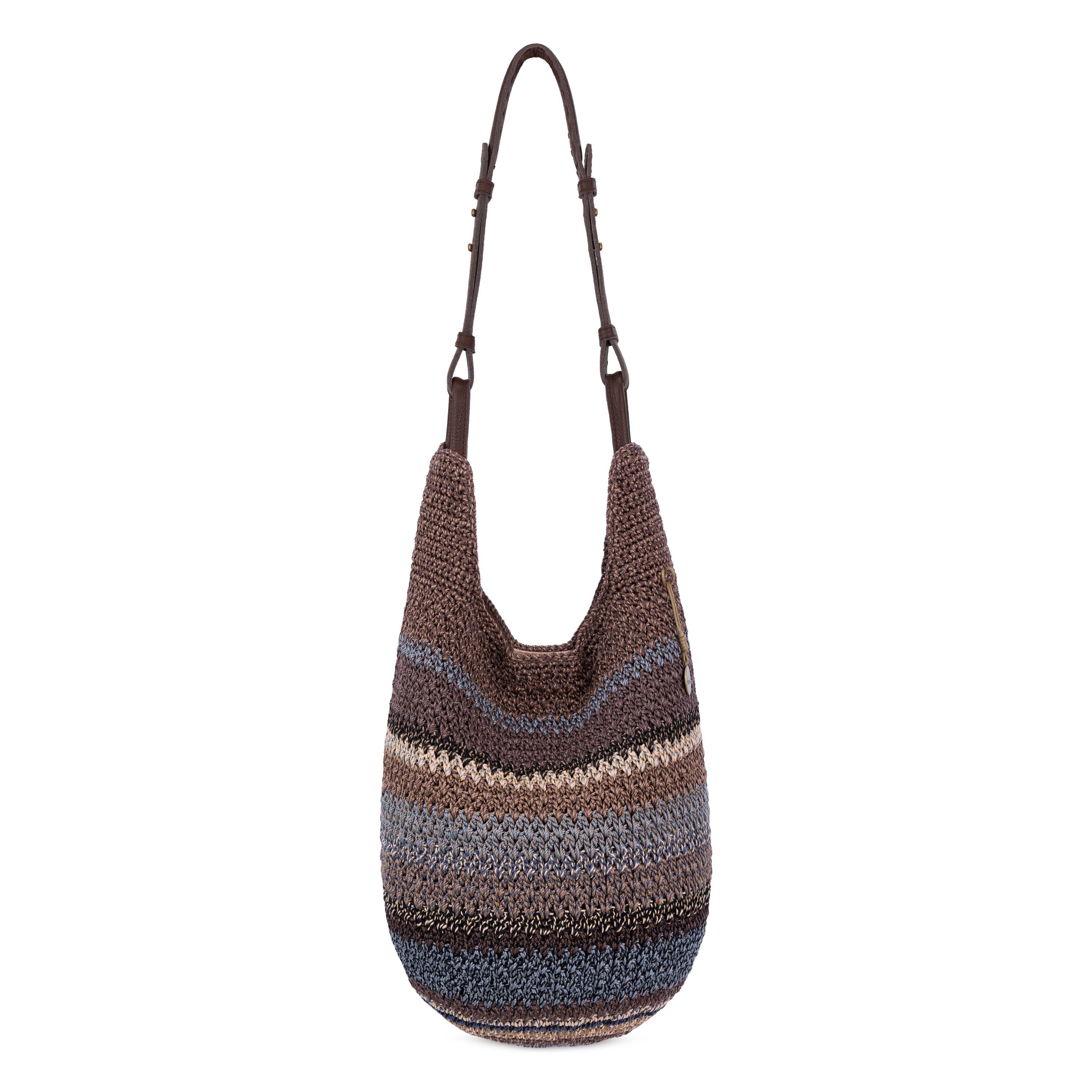 The Sak Los Feliz 120 Hobo - Hand Crochet - Aspen Stripe