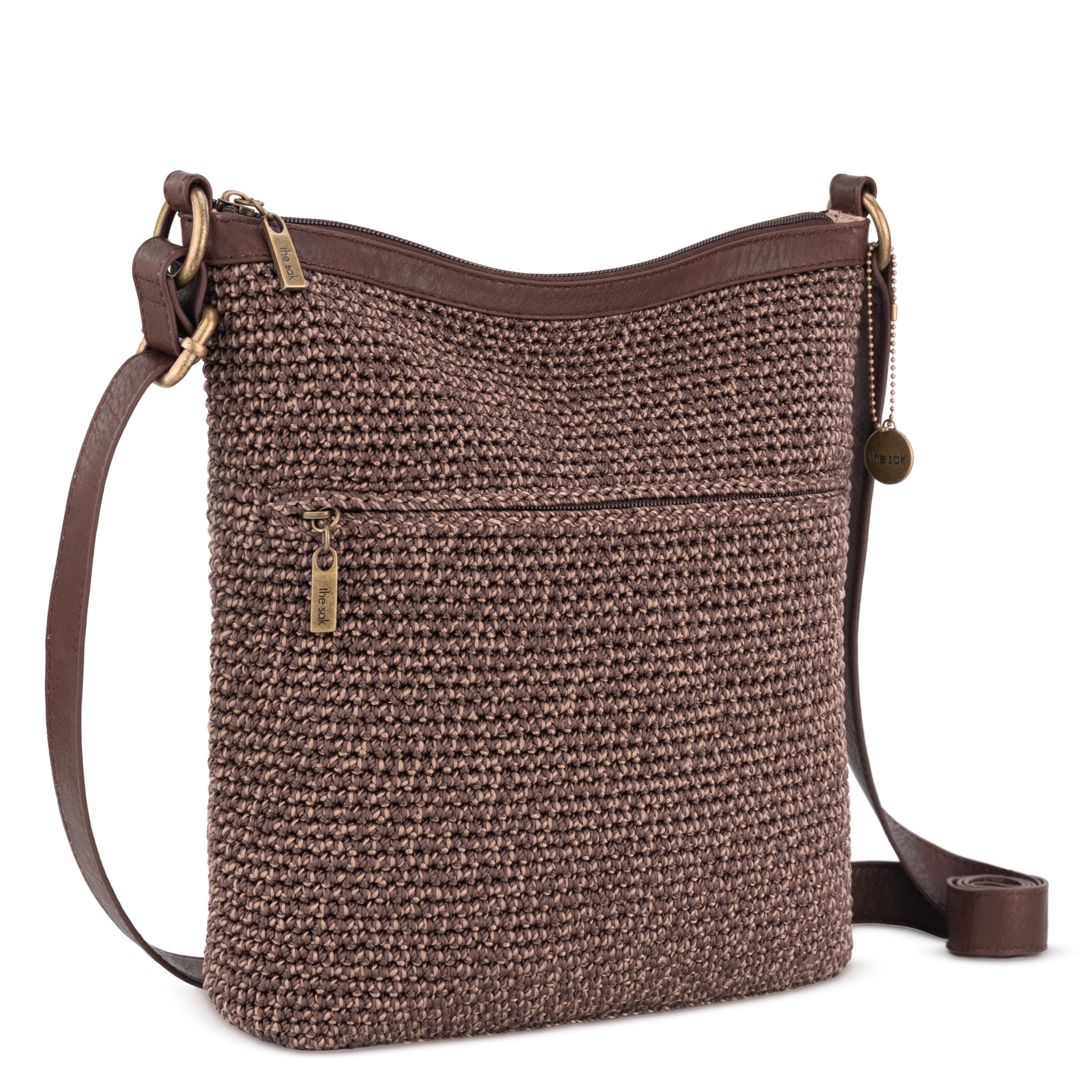 The Sak Lucia Crossbody - Hand Crochet - Nutmeg Static