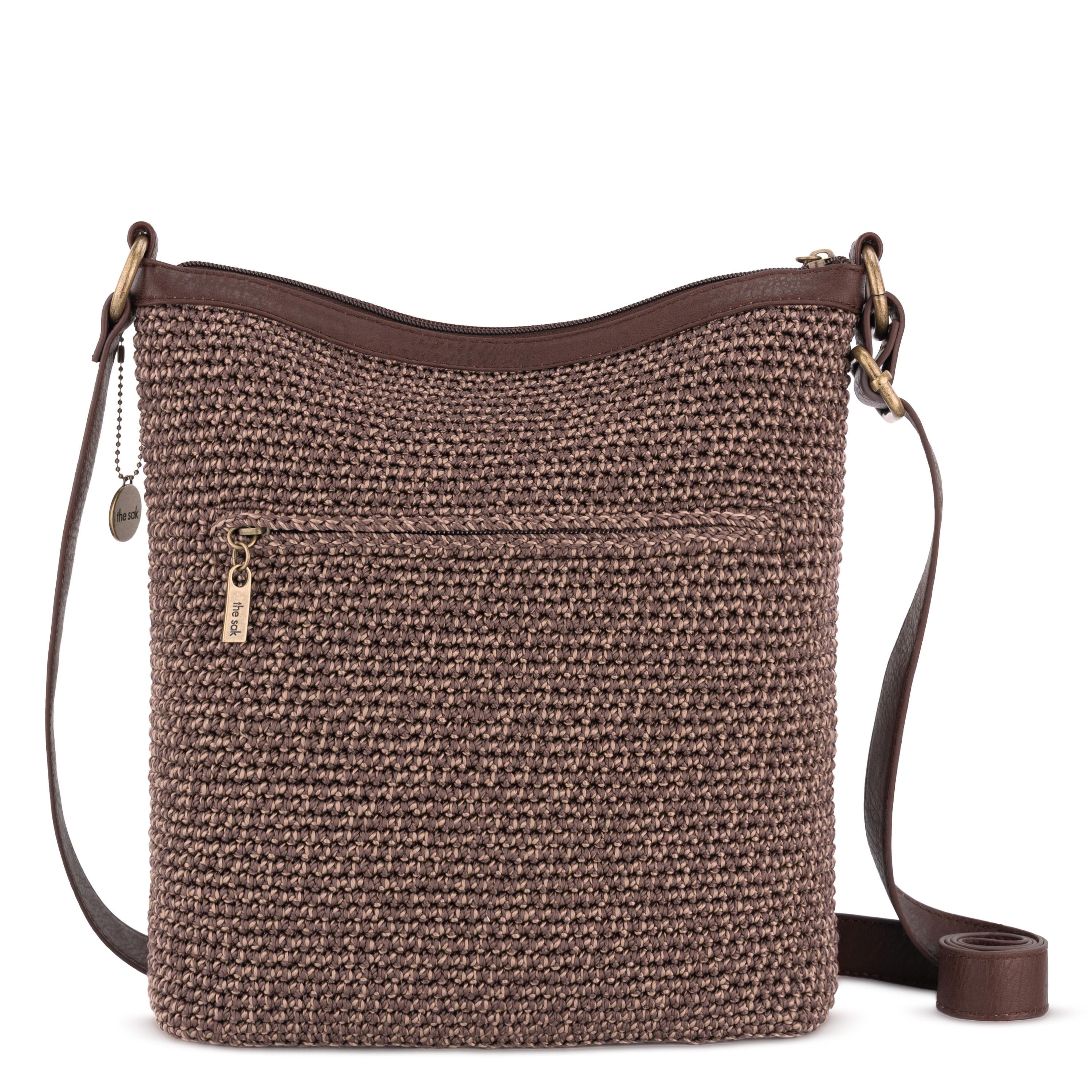 The Sak Lucia Crossbody - Hand Crochet - Nutmeg Static