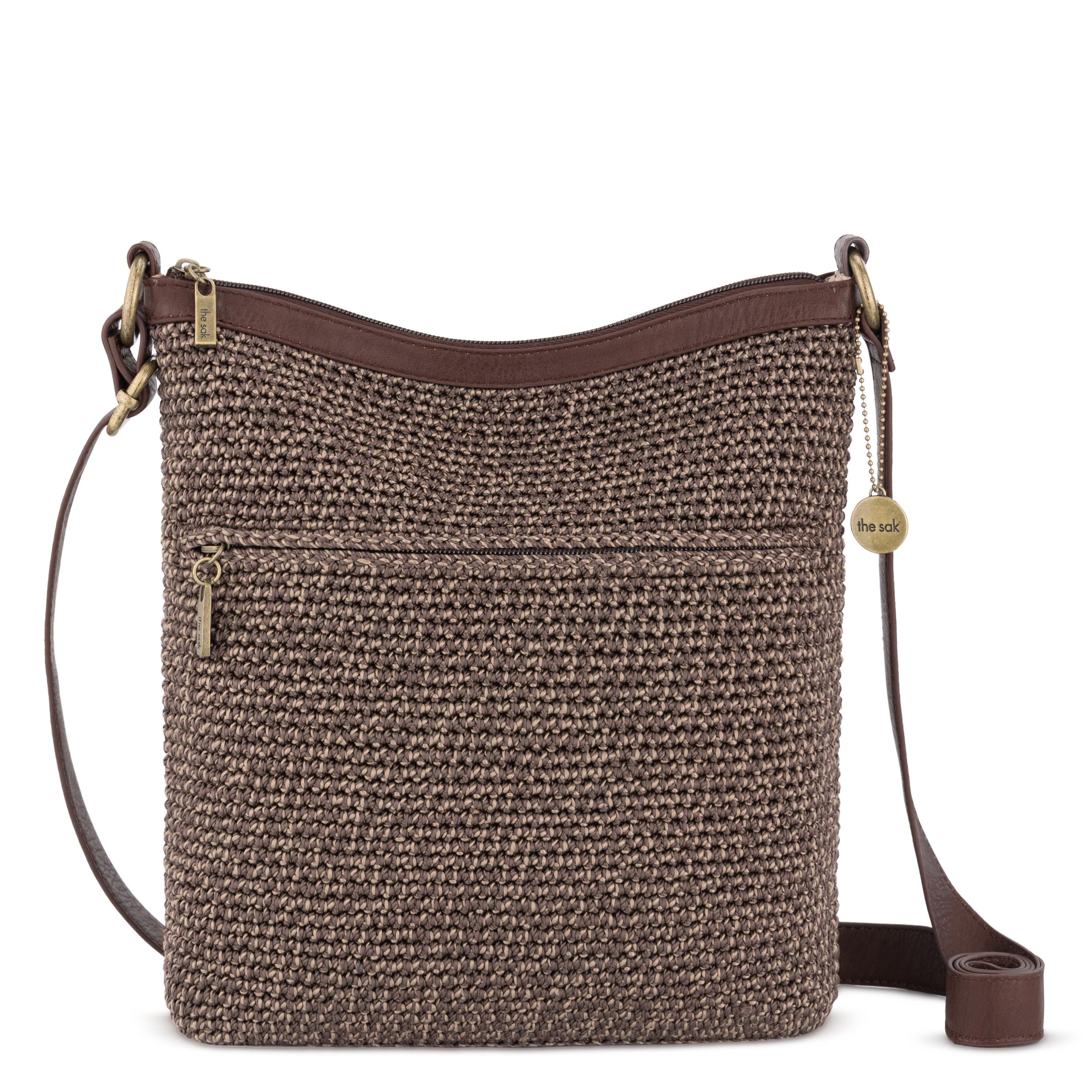 The Sak Lucia Crossbody - Hand Crochet - Nutmeg Static