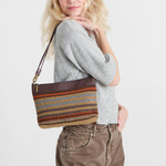 The Sak Lumi Crossbody - Hand Crochet - Harvest Stripe