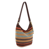 The Sak Sequoia Hobo - Hand Crochet - Harvest Stripe