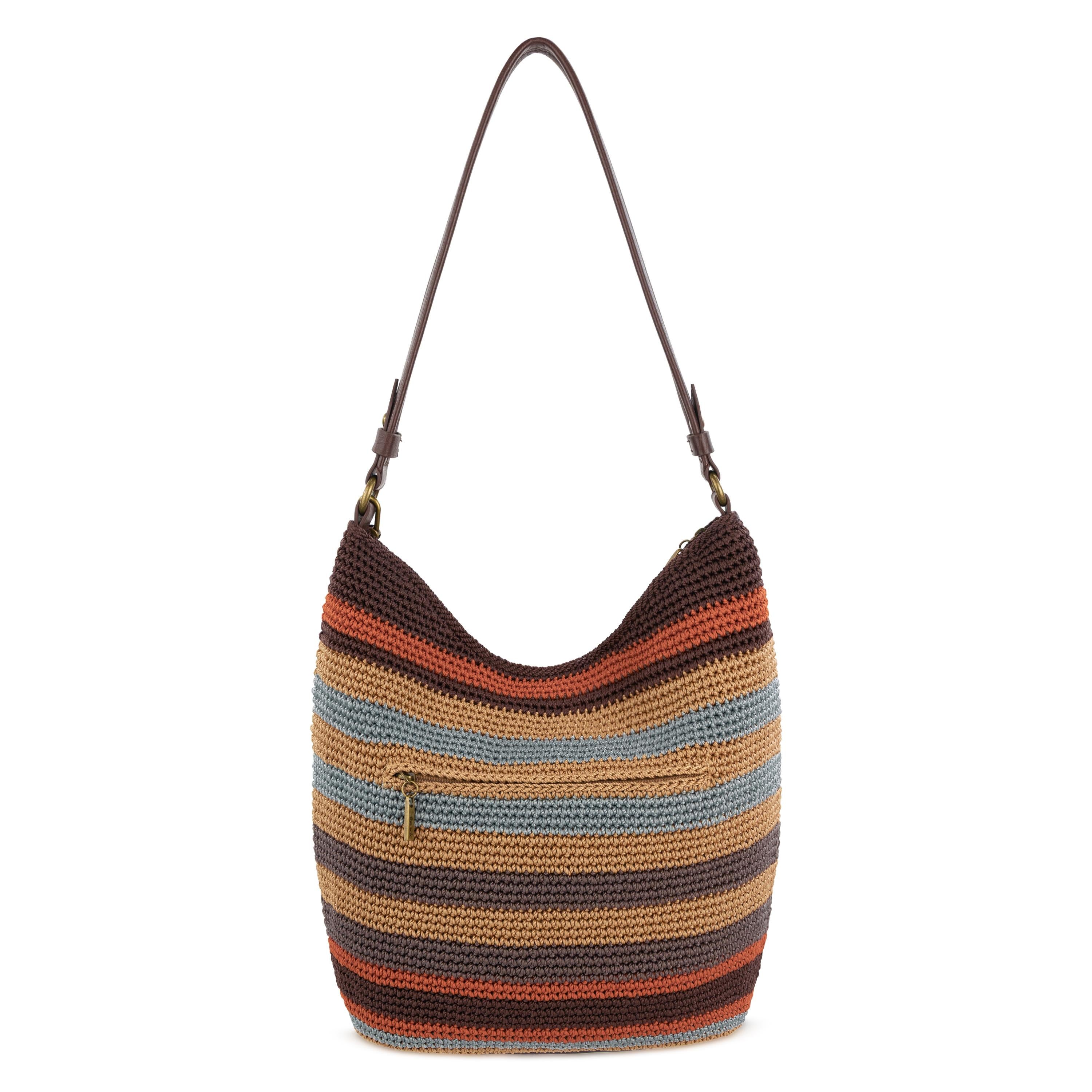 The Sak Sequoia Hobo - Hand Crochet - Harvest Stripe
