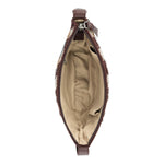 The Sak Tess Sling - Hand Crochet - Acorn Check