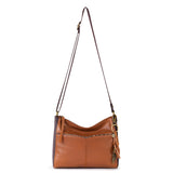 The Sak Alameda Crossbody - Leather - Tobacco Snake Block