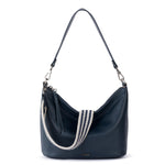 The Sak Jasmine Small Hobo - Leather - Indigo