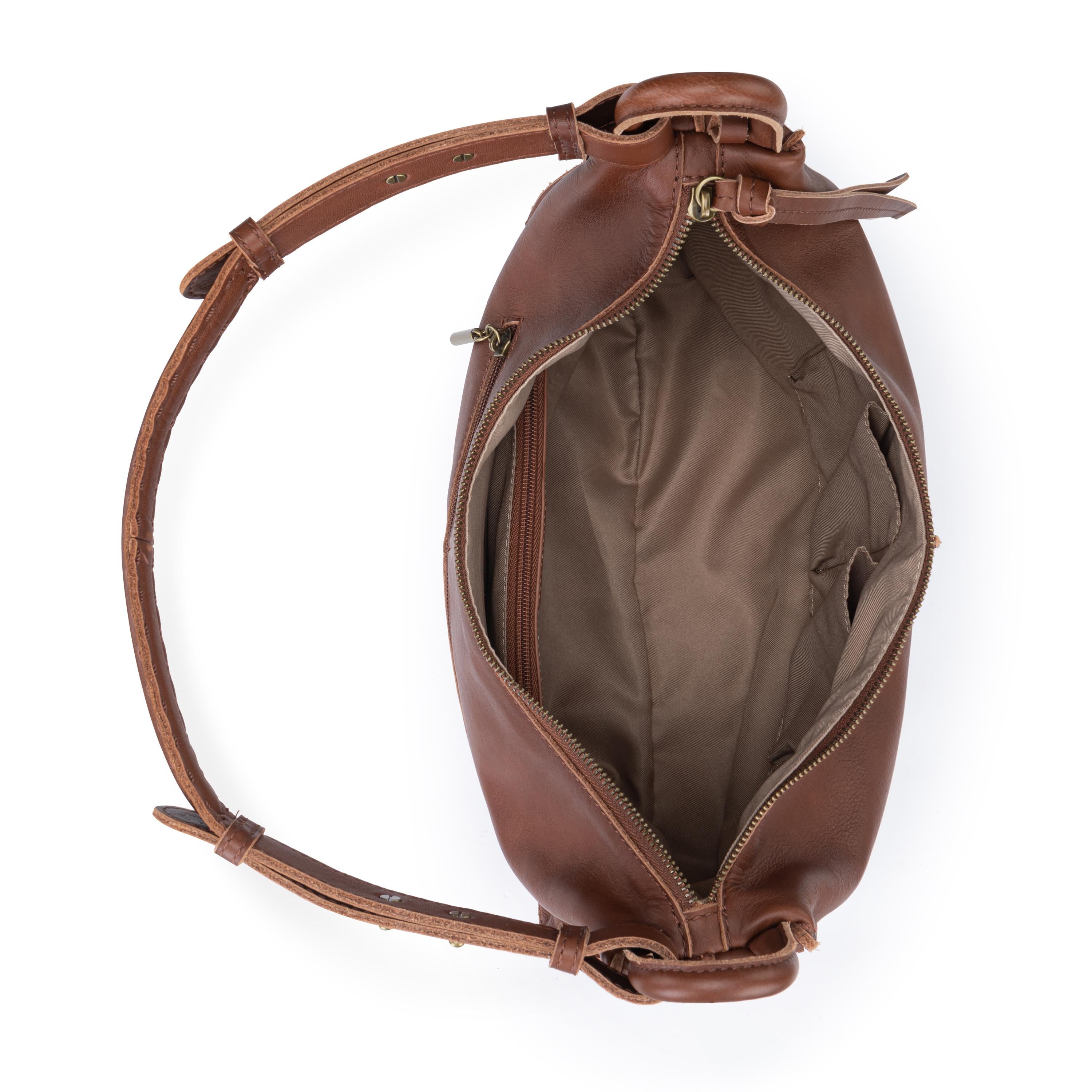 The Sak Los Feliz Bucket - Leather - Whiskey