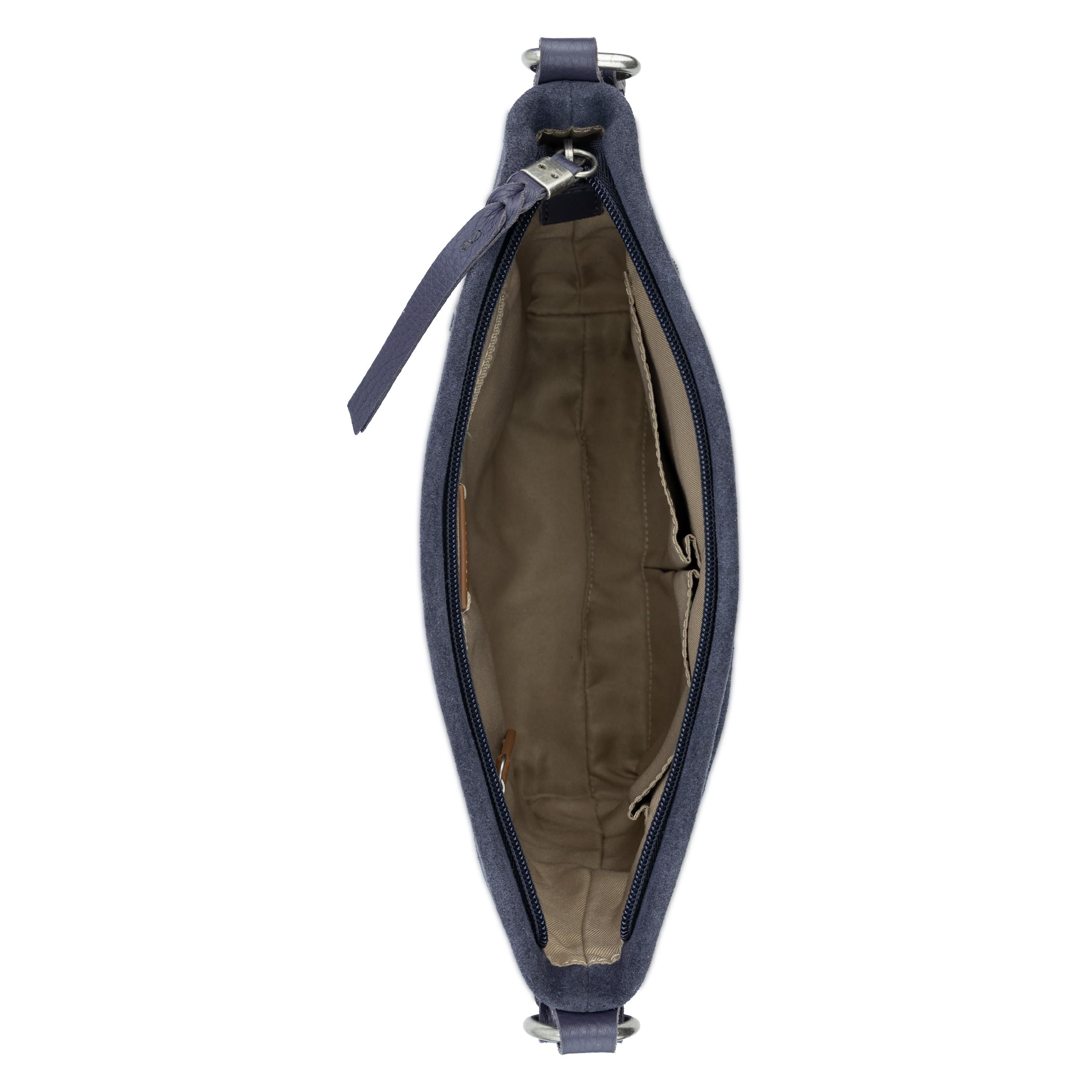 The Sak Melrose Crossbody - Leather - Storm Grey Suede