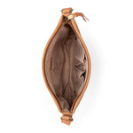 The Sak Melrose Crossbody - Leather - Tan Suede Whimsy Floral
