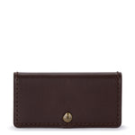 The Sak Mira Large Wallet - Leather - Mahogany