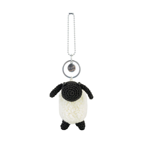 The Sak Yarnicharmz Dangle - Hand Crochet - Sheep