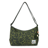 Sakroots Banyan Hobo - EcoTwill - Olive Shadow Floral