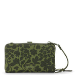 Sakroots Smartphone Wallet - EcoTwill - Olive Shadow Floral
