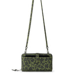 Sakroots Smartphone Wallet - EcoTwill - Olive Shadow Floral