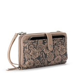 Sakroots Smartphone Wallet - EcoTwill - Mushroom In Bloom Embossed