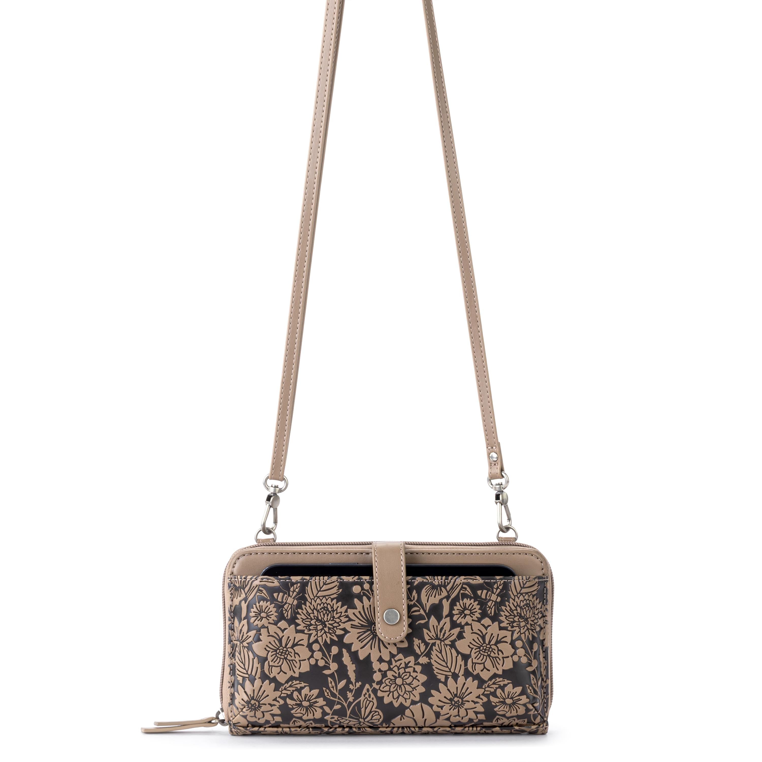 Sakroots Smartphone Wallet - EcoTwill - Mushroom In Bloom Embossed