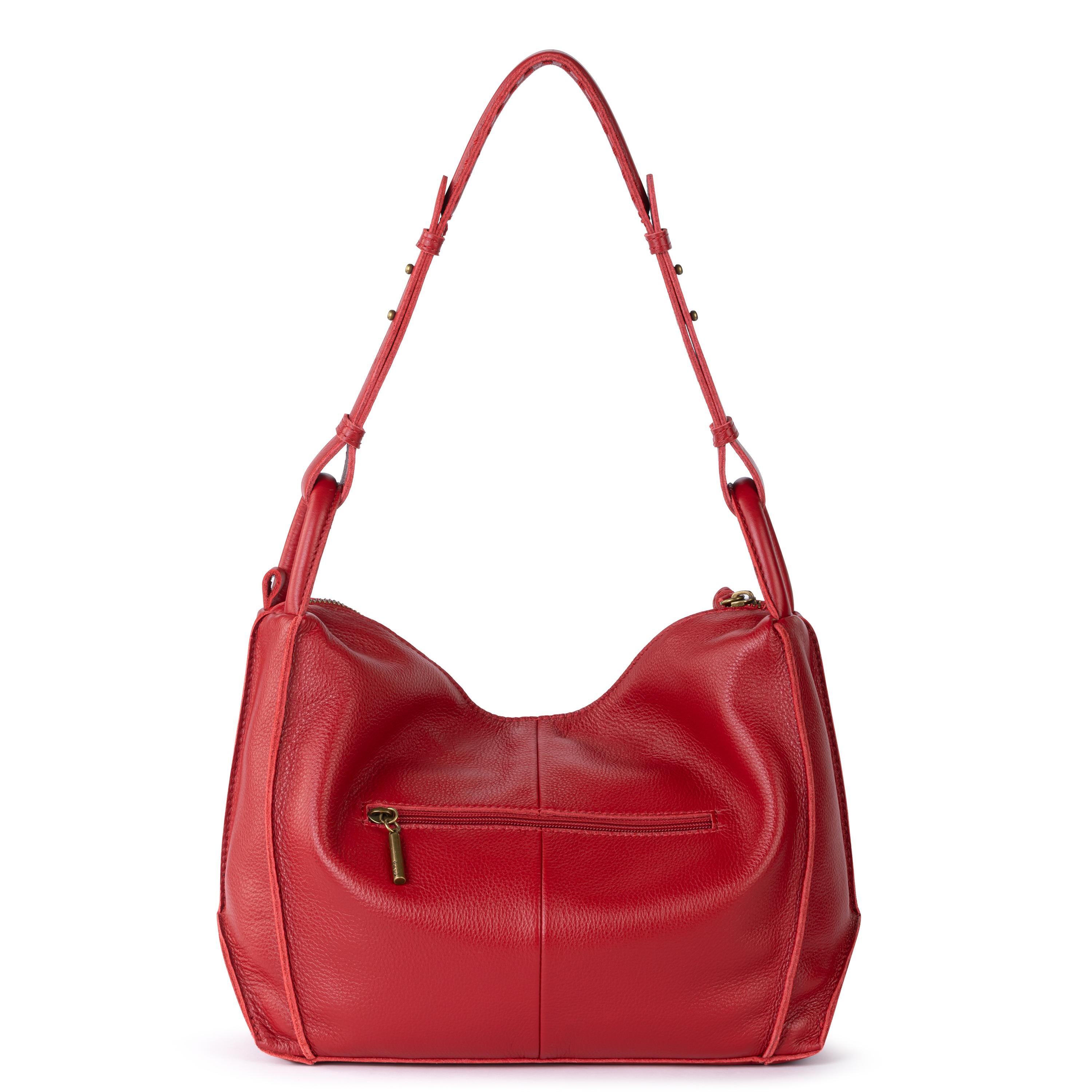 The Sak Los Feliz Hobo - Leather - Scarlet