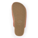 The Sak Bolinas Clog - Leather - Tobacco Suede Whimsy Floral Embroidery