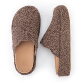 The Sak Bryn Platform Clog - Hand Crochet - Nutmeg Static Ripple
