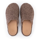 The Sak Bryn Platform Clog - Hand Crochet - Nutmeg Static Ripple