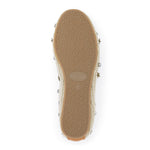 The Sak Leland T Strap Ballet Flat - Hand Crochet - Ecru Star Beads