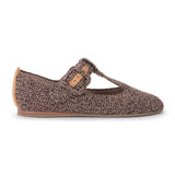 The Sak Leland T Strap Ballet Flat - Hand Crochet - Nutmeg Static