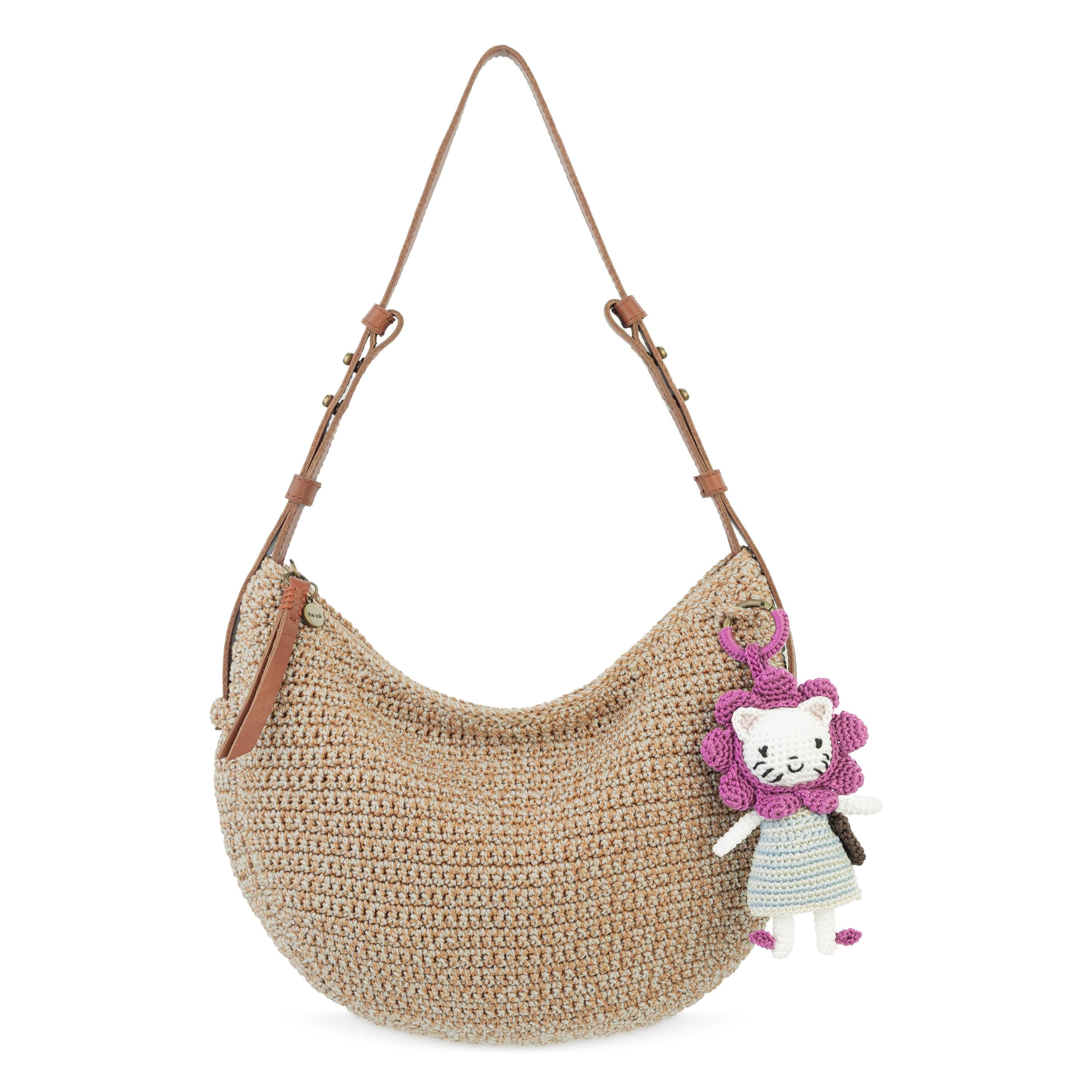 The Sak Sunbudz Sunflower Dangle - Hand Crochet - Zuzu