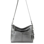 The Sak Alameda Crossbody - Leather - Gunmetal