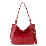 The Sak Birch Tassel Dangle - Leather - Scarlet Stud