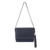The Sak Birch Tassel Dangle - Leather - Storm Grey Stud Suede