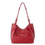 The Sak Los Feliz Medium Tote - Leather - Scarlet
