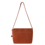 The Sak Marlow Flap Shoulder - Leather - Persimmon Suede Belt