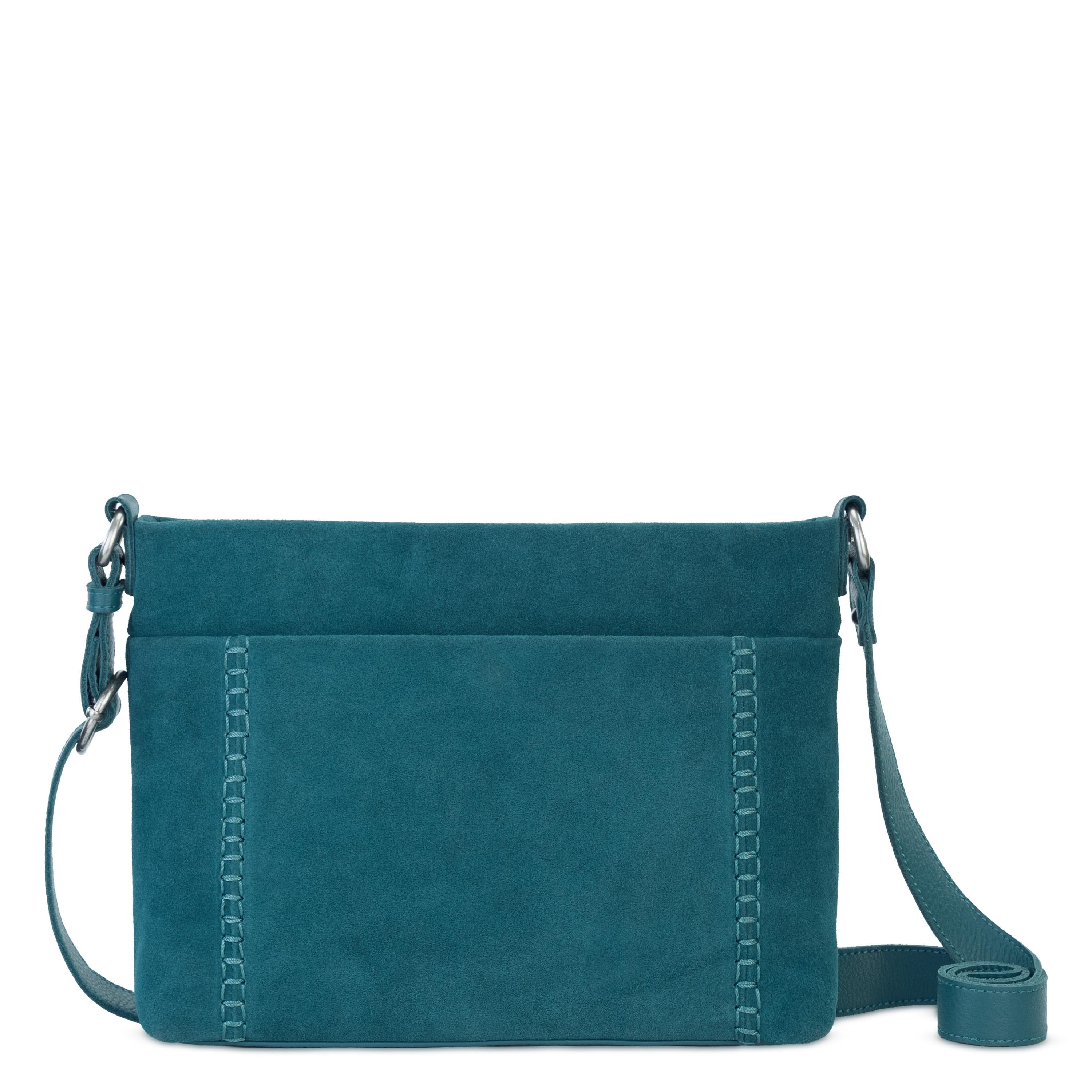 The Sak Melrose Crossbody - Leather - Deep Teal Suede