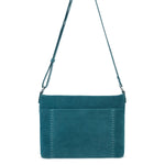 The Sak Melrose Crossbody - Leather - Deep Teal Suede