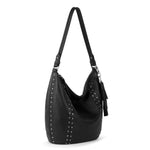The Sak Sequoia Hobo - Leather - Black Silver Stud